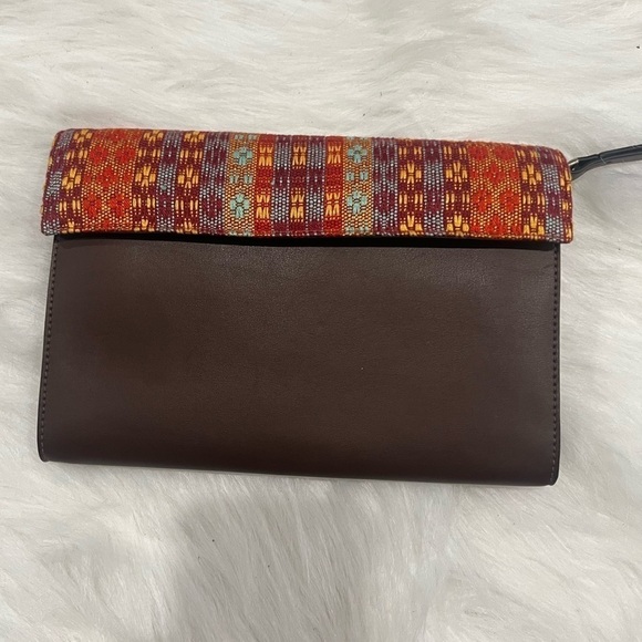 NWOT Elefante & Boa - Colorful Patterned Clutch Bag - Picture 4 of 7